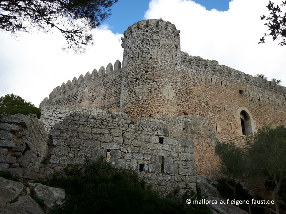 Felsenburg Castell de Santueri, Migjorn, Mallorca