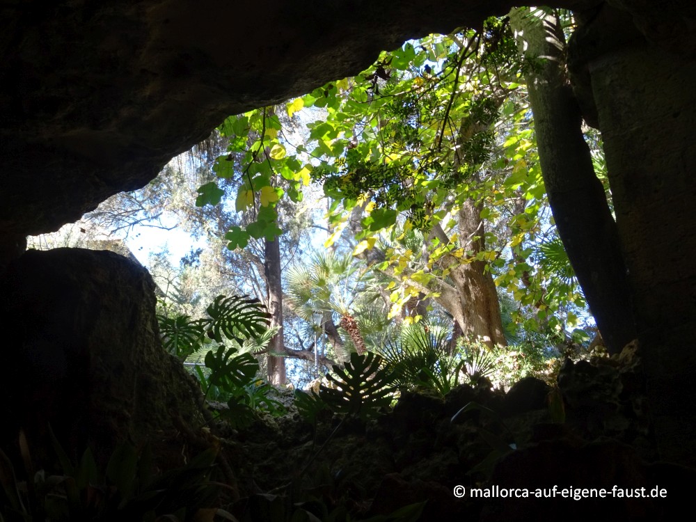 Ausgang aus den Drachenhöhlen, Porto Cristo