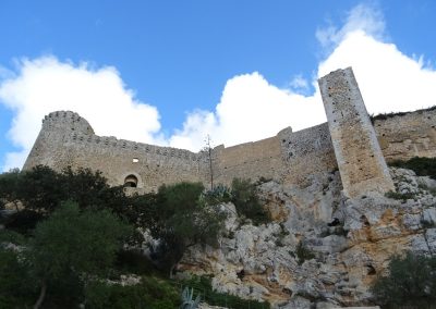 Felsenburg Castell de Santueri, Mallorca auf eigne Faust