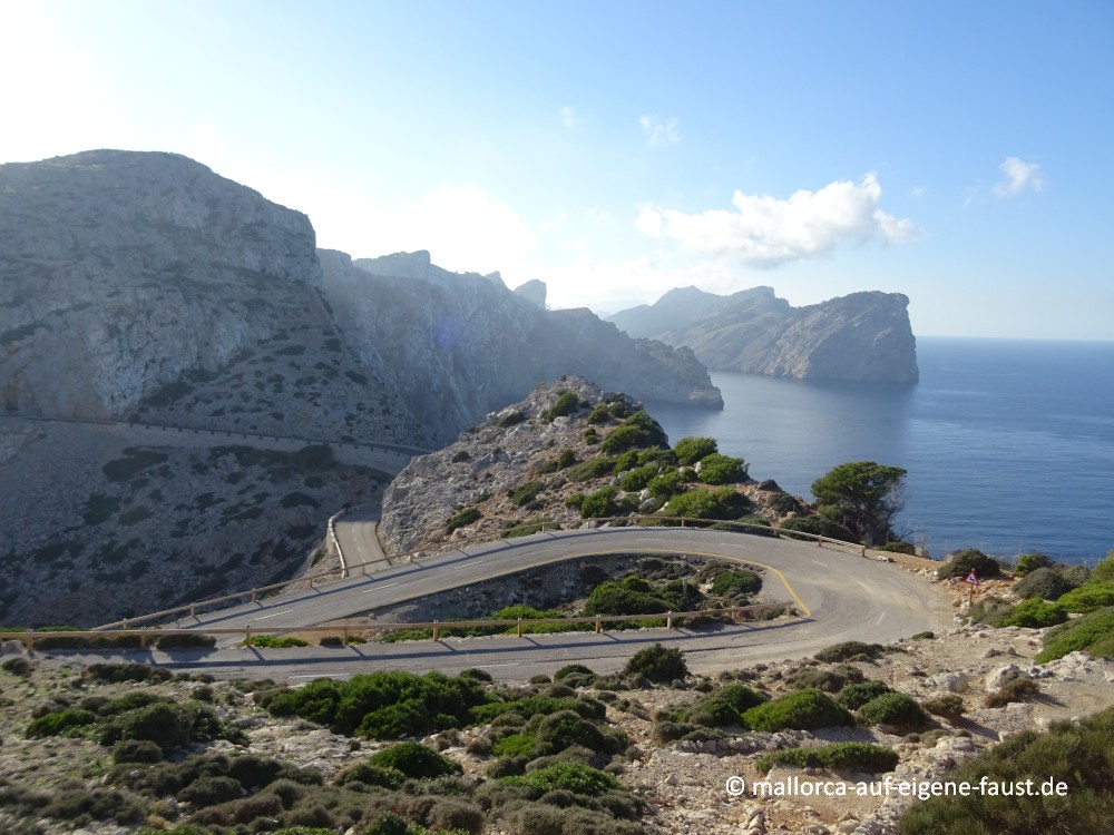 Anfahrt zum Cap de Formentor, Mallorca