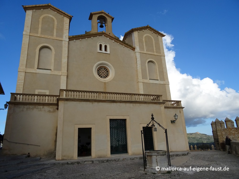 Wallfahrtskirche Santuari de Sant Salvador in Artá, Mallorca