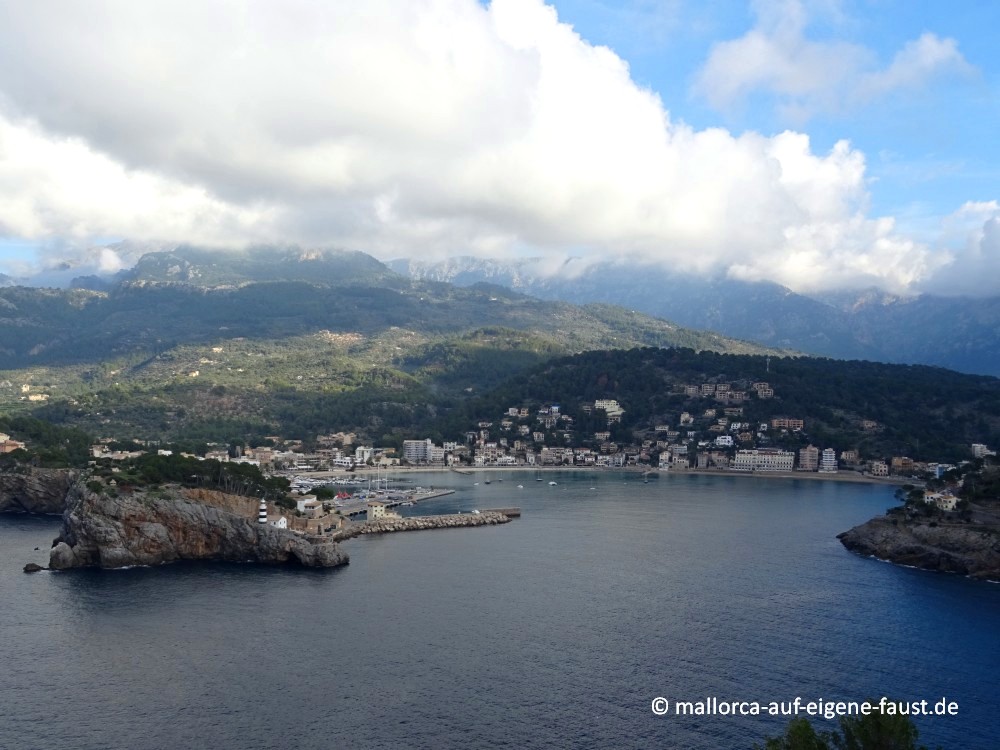 Aussicht vom Cap Gros, Port de Sóller, Mallorca