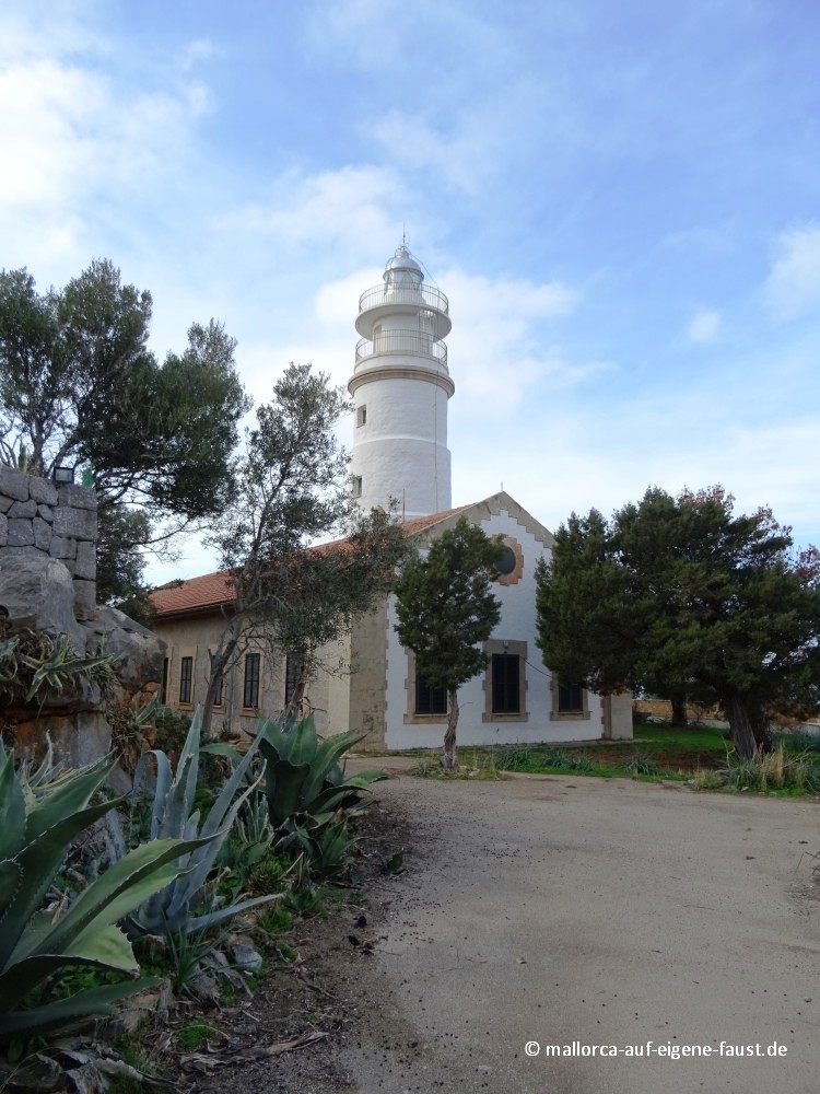 Leuchtturm am Cap Gros, Port de Sóller, Mallorca